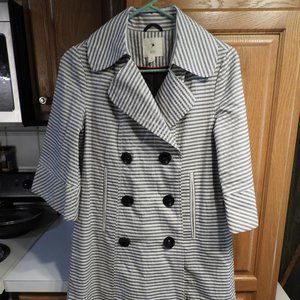 XXI Lightweight Trench-coat, Striped, Size M